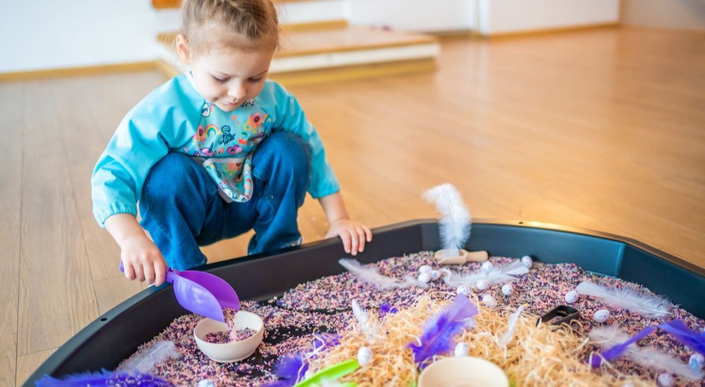 Rozwijająca zabawa sensoryczna